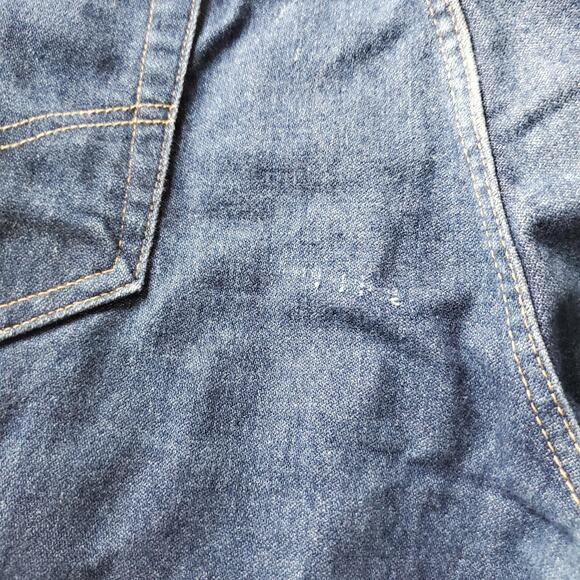 Carhartt FR Jeans Mens 40x30 Blue Flame Resistant Denim Work Pants Straight Leg - Picture 13 of 14